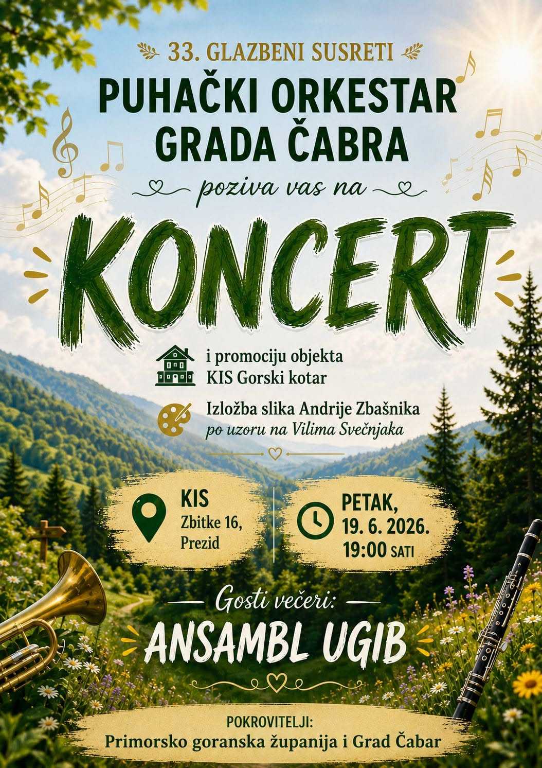 Koncert Puhačkog orkestra