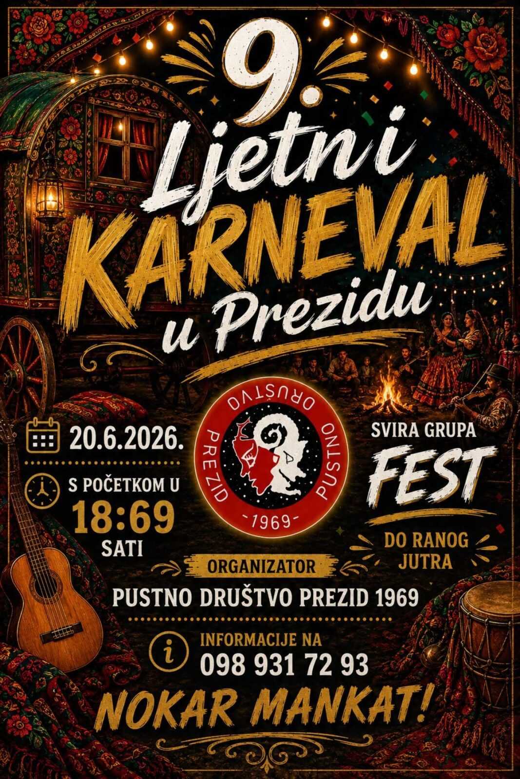Ljetni karneval u Prezidu