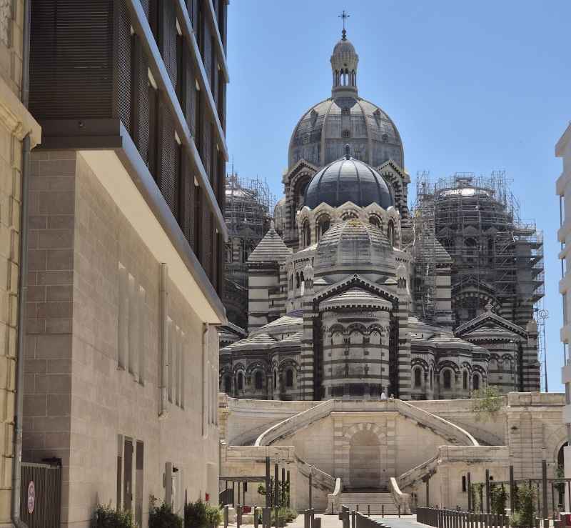 Marseille katedrala Cathédrale de la Major (punim imenom Cathédrale Sainte Marie Majeure)