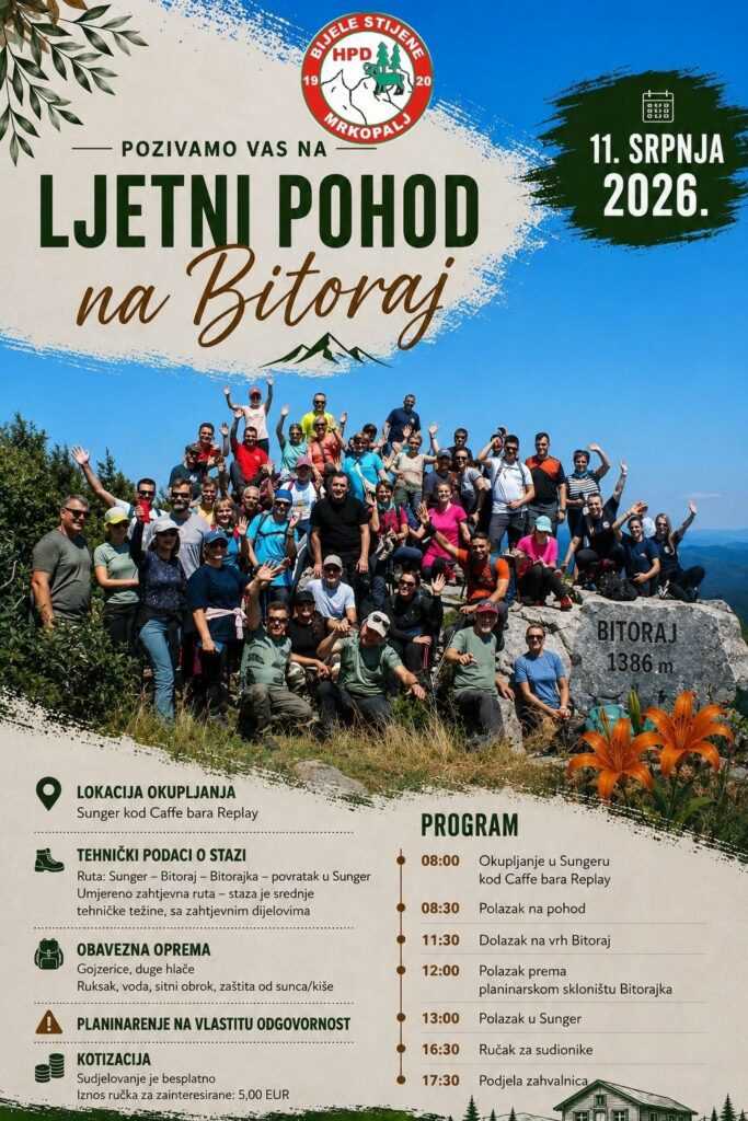 Ljetni pohod na Bitoraj