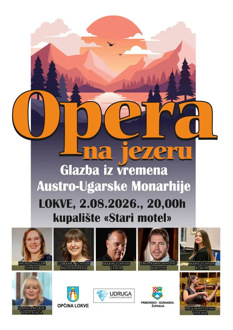 Opera na jezeru u Lokvama