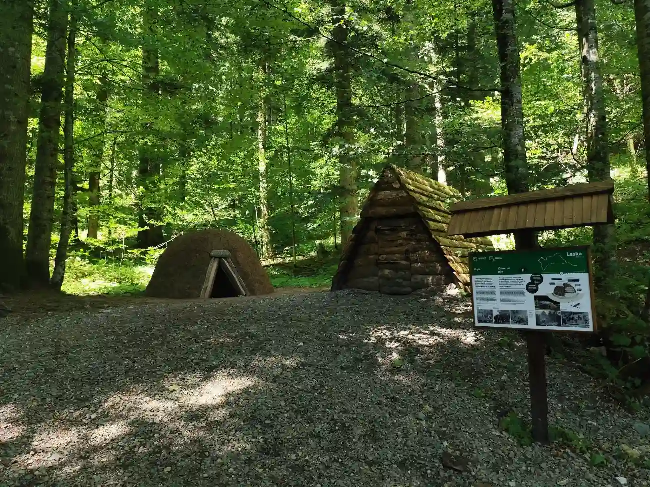 Risnjak poučna staza Leska